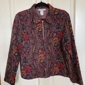 Dress Barn Light-Weight Zippered Jacket